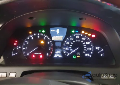 2007 Lexus Ls 460 L z USA, uszkodzony, nr VIN JTHGL46F775000680